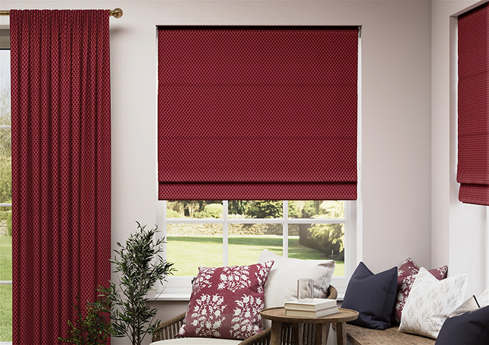 Sicily, Wine - Twist&Fit Roman Blind - Image 3